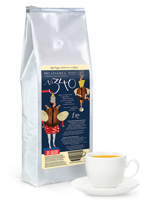 Coffee Blend № 340, 1 kg (2,2 lb)