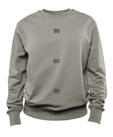 90—60—90 sweatshirt 