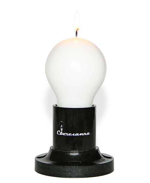 Light Bulb Candle