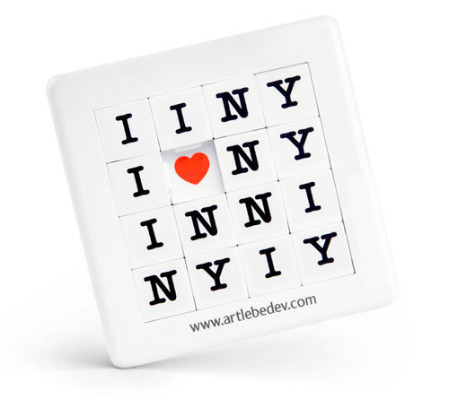 I Love NY Fifteen Puzzle