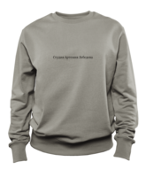 Art. Lebedev Studio sweatshirt With a print in the center