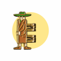 Mafioso mechanical pin