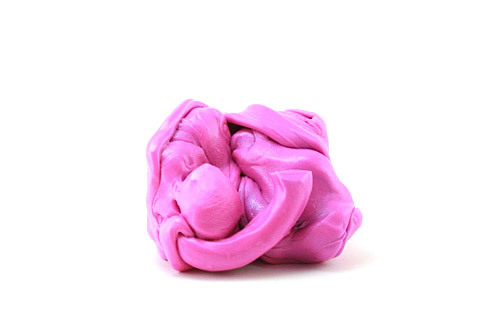Pink chameleon handgum