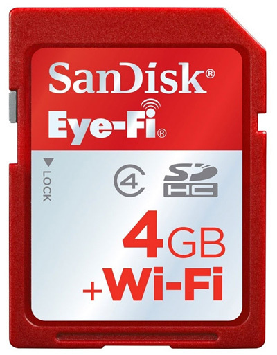 Eye-Fi Memory Card, 4 GB