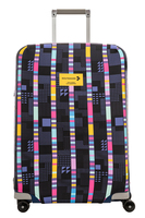 Medium suitcase cover with a pattern