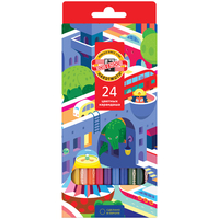 Koh-i-Noor pencils, 24 colors