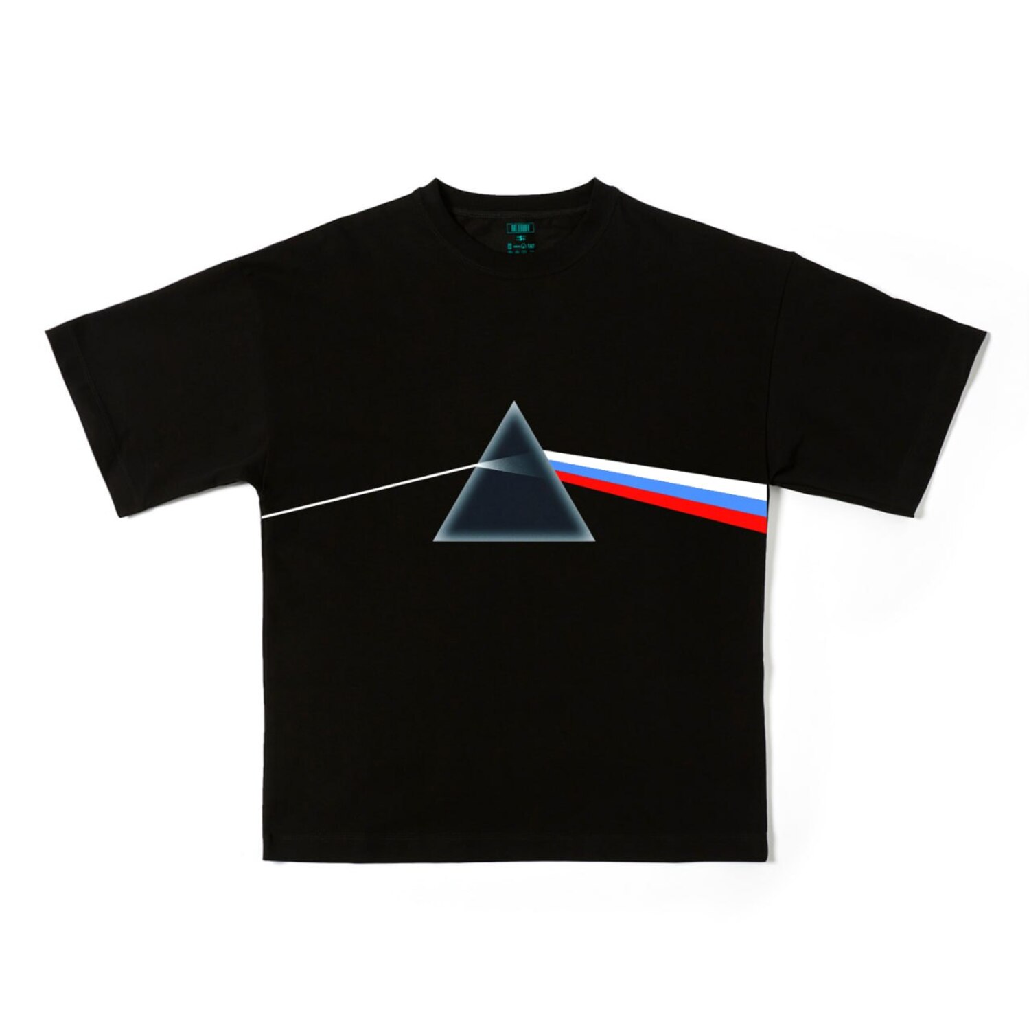 Patriotic Spectrum oversized t-shirt