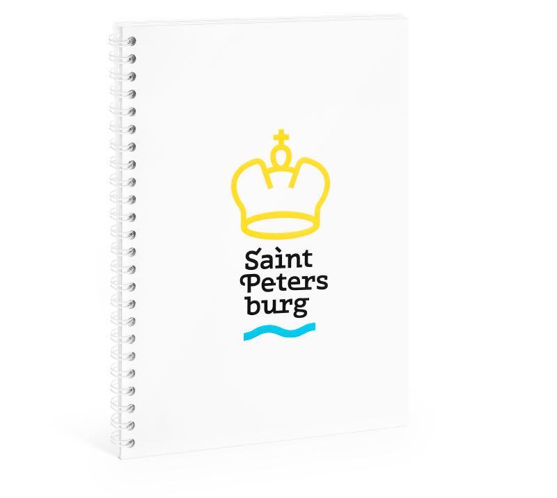 Saint Petersburg Logo Notebook (large)