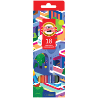 Koh-i-Noor pencils, 18 colors