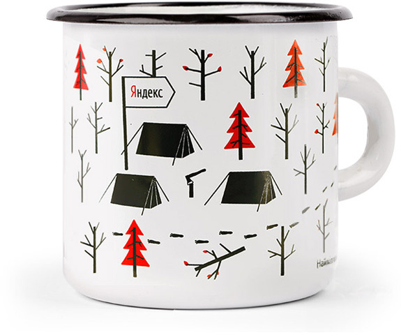 Forest Metal Mug