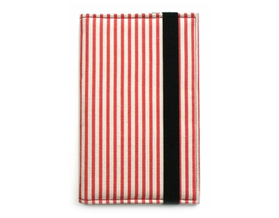 Red and white striped Bestseller book cover