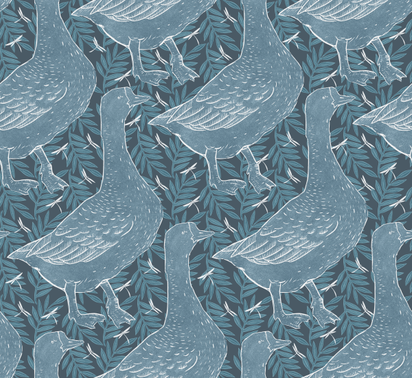 Geese and Dragonflies