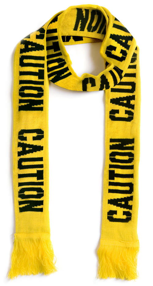 Caution scarf