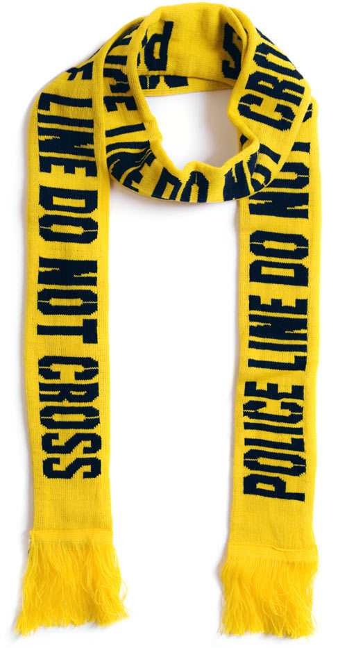 Police Line scarf