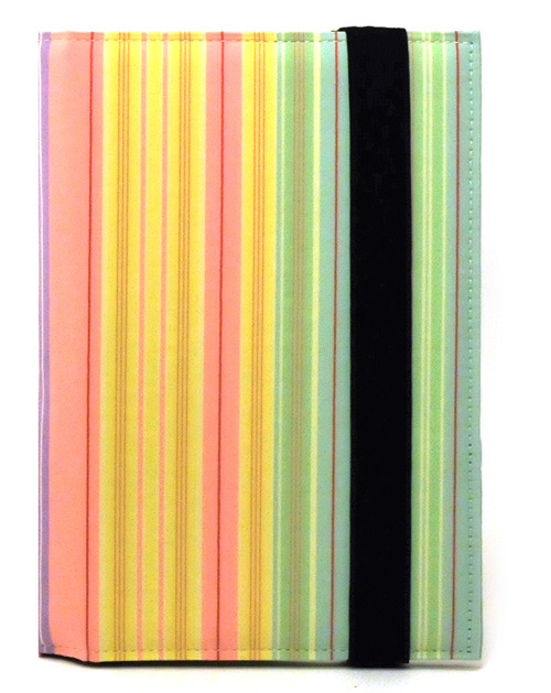 Pastel striped Bestseller book cover