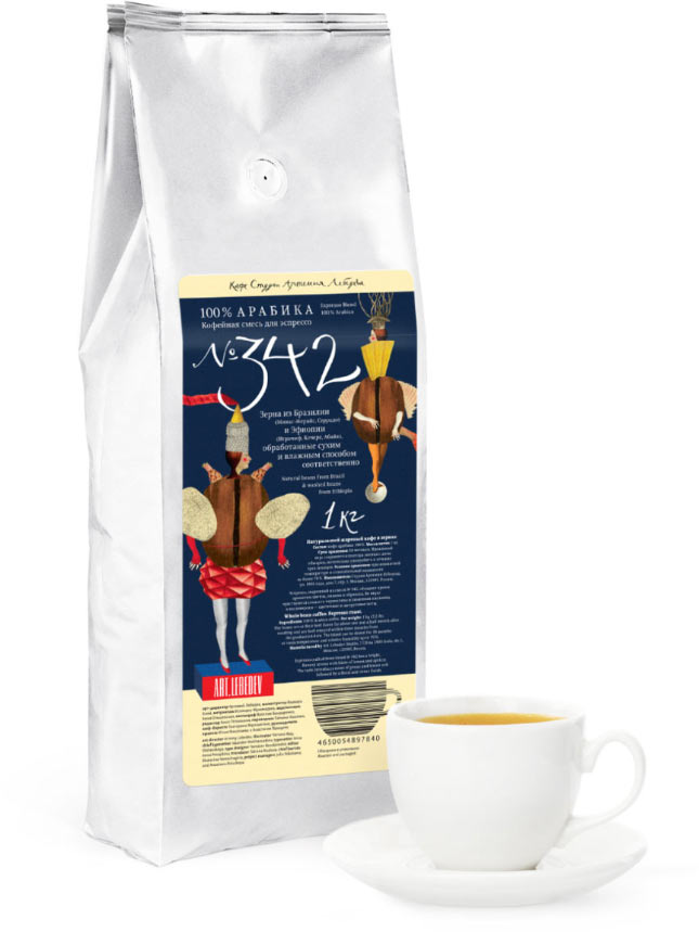 Coffee Blend № 342, 1 kg (2,2 lb)