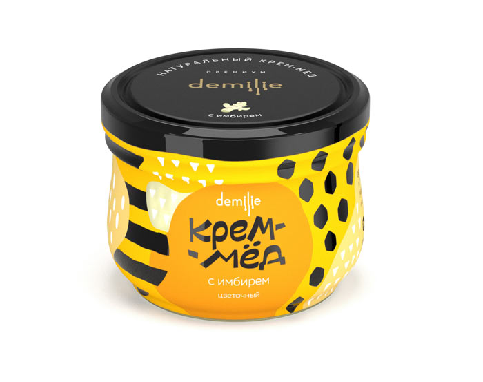 Demilie creamed honey